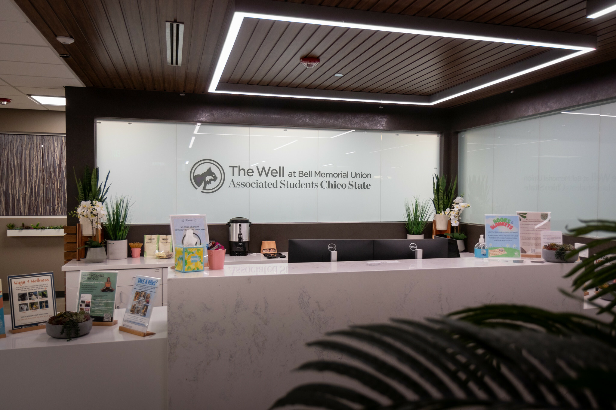 Photo of The Well's Front Desk