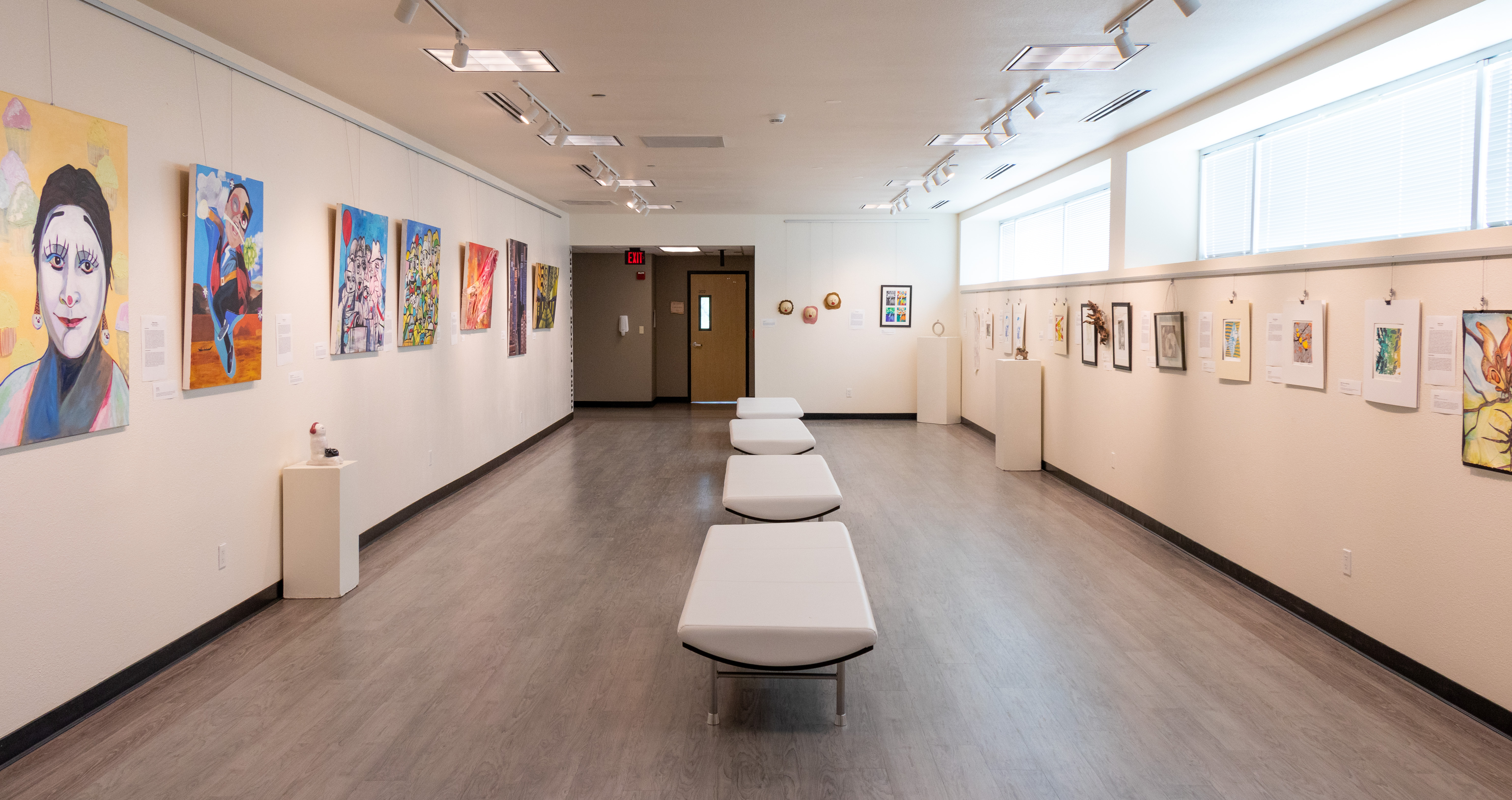 Photo of the Third Floor Gallery in the Bell Memorial Union