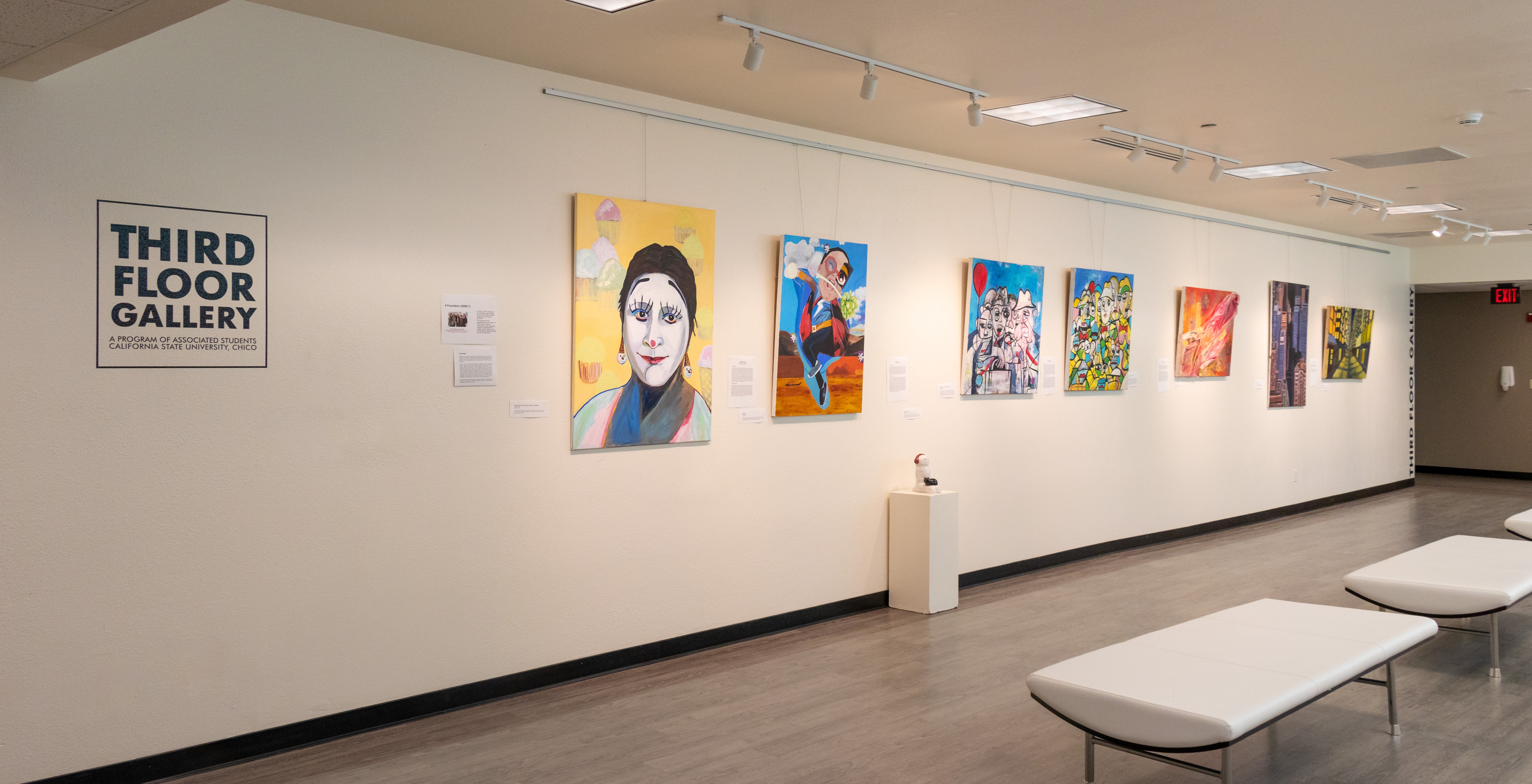 Photo of Third Floor Gallery in the Bell Memorial Union