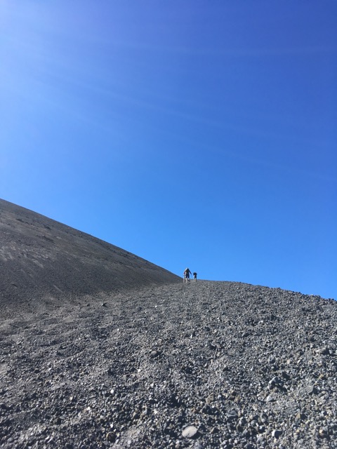 Cinder Cone on the way up