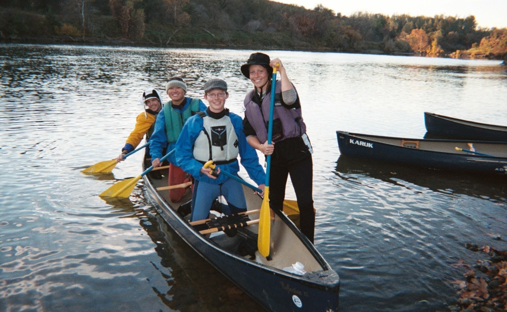 Photo of group kayaking