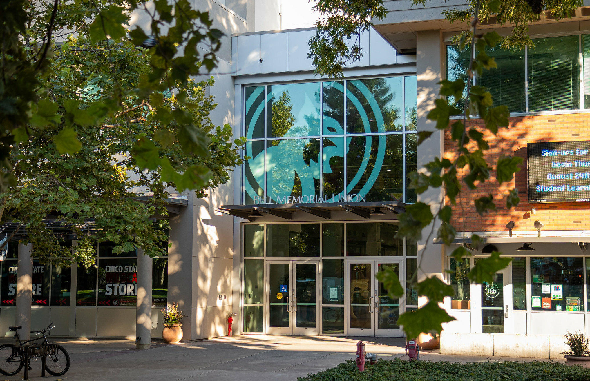 Outside of the Bell Memorial Union