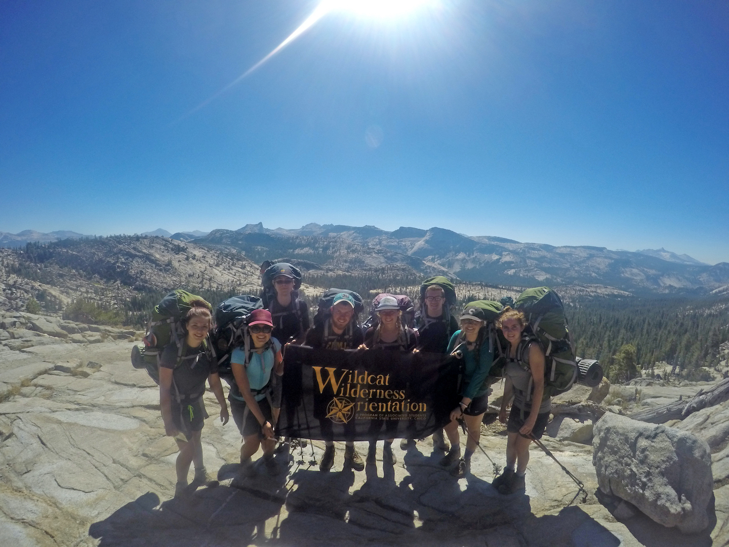 Yosemite backpacking trip