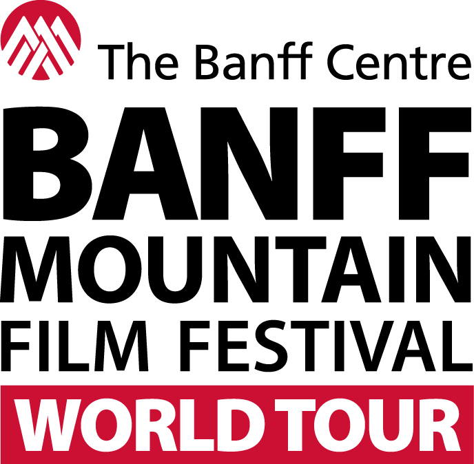 Graphic that reads Banff Mountain Film Festival World Tour