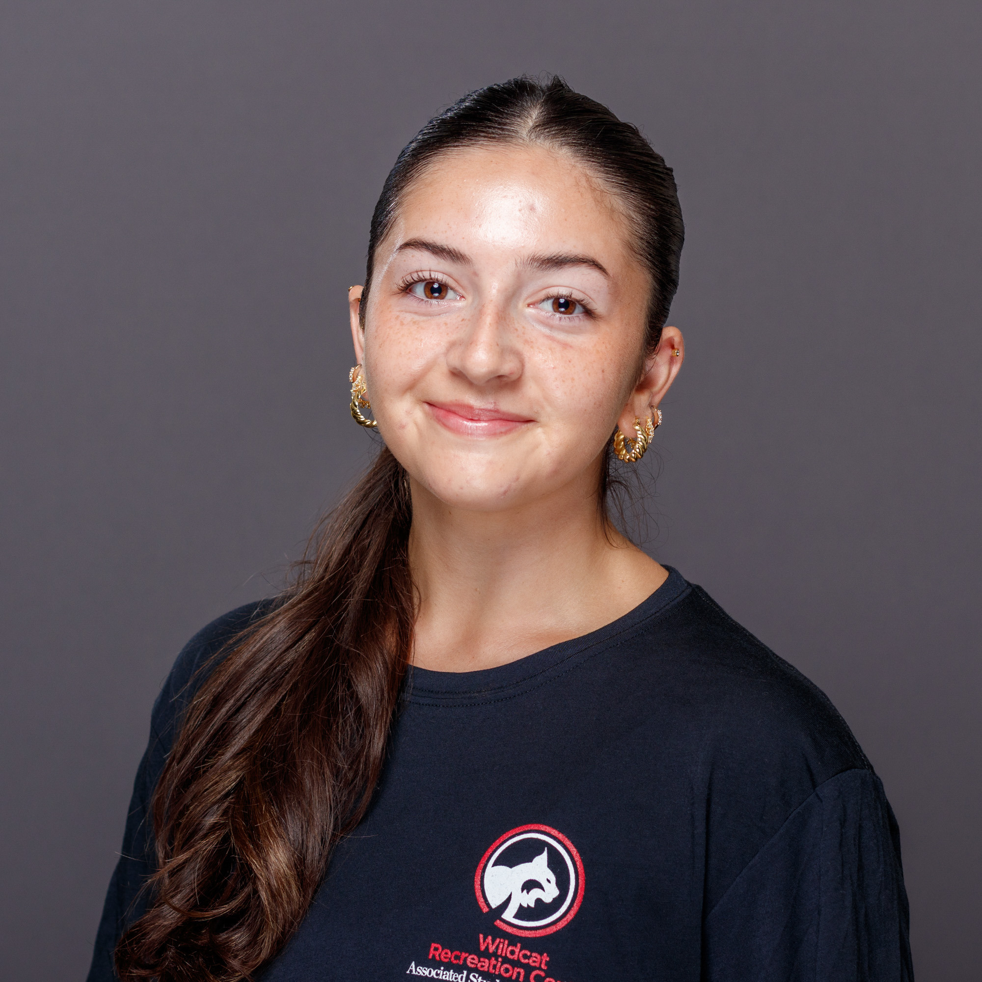 Mikaela Rodriguez, a personal trainer for the Wildcat Recreation Center, poses for a headshot on Thursday, Sep. 3, 2026 in Chico, Calif. 
(Dash Ferrero/AS Photographer/Associated Students of CSU, Chico)
